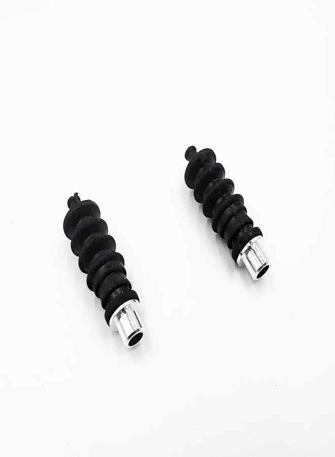 URIMPAVIDO 2PCS 37mm RC Boat Waterproof Push Rod Rubber Seal Bellow with Aluminium Mount for RC Boat Ship DIY Model Toy Parts - Image 2